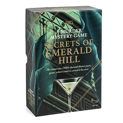 Afbeelding van Professor PUZZLE Secrets of Emerald Hill Uniek mysteriespel met het thema van de jaren 80