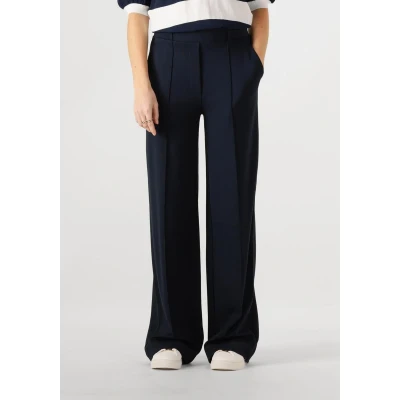 Afbeelding van JANSEN Amsterdam Straight Leg Pantalon Aleid Zwart L