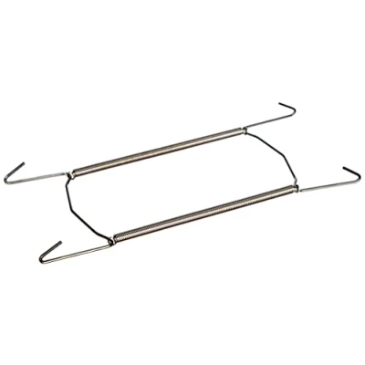 Afbeelding van Metaltex 209002 Sorepro Platenhouder met veer voor borden een diameter tussen 18 en 26 cm, kleur natuurlijk staal