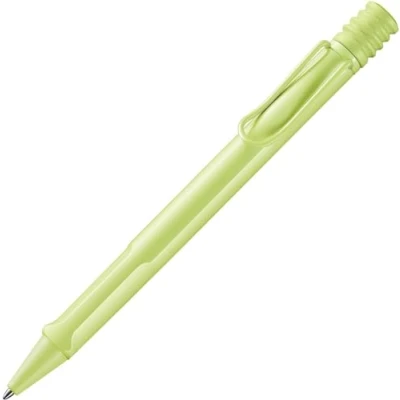 Afbeelding van Lamy safari springgreen Balpen met ergonomische grip en lijnbreedte M voor lang aangenaam schrijven van robuust ASA kunststof grote vulling 16 in zwart