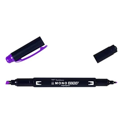 Image de Tombow Surligneur MONO edge, 2 pointes, purple
