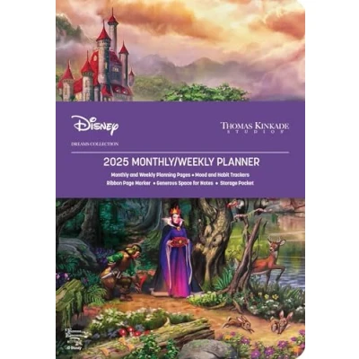 Afbeelding van Thomas Kinkade: The Disney Dream Collection Monats und Wochenplaner 2025