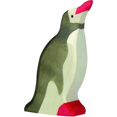 Afbeelding van Holztiger Pinguin Kop Omhoog