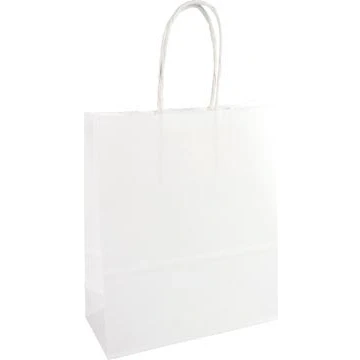 Afbeelding van Papieren Zak, Ft 32 X 12 41 Cm, Wit Zakjes