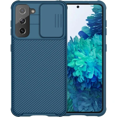 Afbeelding van Telefoonhoesje geschikt voor Samsung Galaxy S21 5G Nillkin CamShield Pro Case Blauw