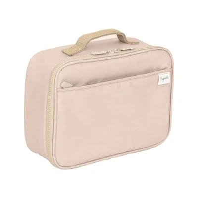 Afbeelding van 3 Sprouts Lunchtas voor kinderen, jongens en meisjes, geïsoleerde lunchbox perfect school reizen, taupe