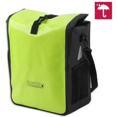 Afbeelding van Lynx Tarpaulin vally xl enkele fietstas 21l. neon geel