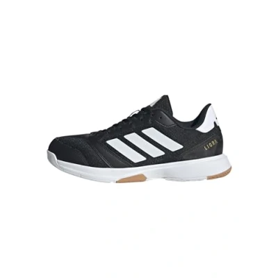 Image de adidas Homme Ligra 8 Mens Indoor Shoes, Core Black/Cloud White/Cloud White, 50 EU