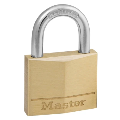 Afbeelding van Hangslot MasterLock messing 40mm