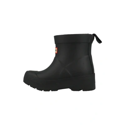 Afbeelding van Hunter Regenlaarzen voor kinderen, Maat: 24, Black Rubber/ textiel