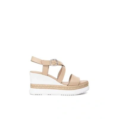 Afbeelding van Nero Giardini E513550D Damessandalen, Beige, 37 EU