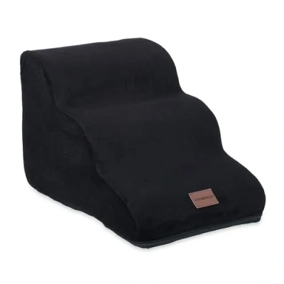 Afbeelding van hondentrap 3 tredes voor bank 33 x 36,5 52 cm kattentrap zwart