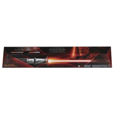 Image de Figurine Star Wars The Black Series Sabre laser Force FX Elite de Baylan Skoll