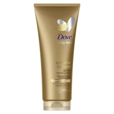 Afbeelding van Dove Bodylotion DermaSpa Summer Revived Dark 200 ml