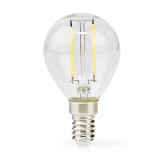 Afbeelding van LED lamp E14 Kogel Nedis (2W, 250lm, 2700K)