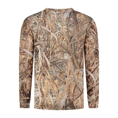 Afbeelding van Stealth Gear T shirt Lange Mouw Camo Rietprint maat XXL