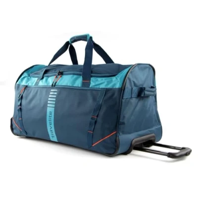 Afbeelding van Travelite Basics Wheeled Duffle Active petrol Trolley Reistas