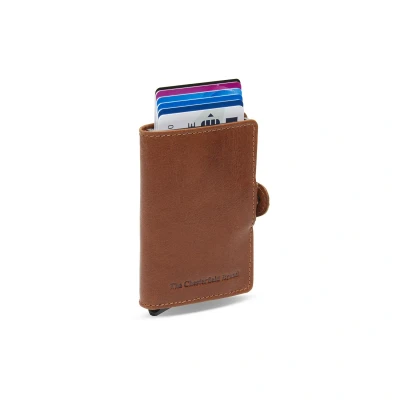 Afbeelding van The Chesterfield Brand Leren portemonnee Cognac Albury