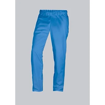 Afbeelding van BP 1645 400 0116 Sn Unisex broek met elastiek in de taille 215,00 g/m² stofmix azuurblauw