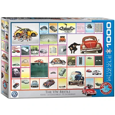 Afbeelding van Eurographics VW Beetle Puzzel voor kinderen, Maat: One Size, Multicoloured