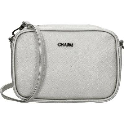 Afbeelding van Charm London Buckingham Shoulderbag silver Damestas