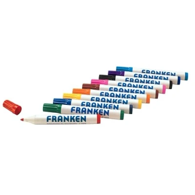 Afbeelding van Franken, Marker, Markeerstift navulbaar (kleur gesorteerd, 6 mm, 10 x)