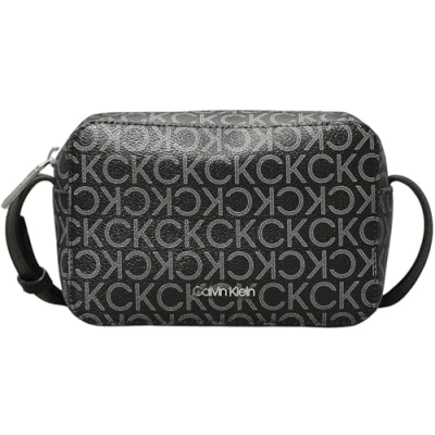 Afbeelding van Calvin Klein Must Camerabag Logo black mono Damestas