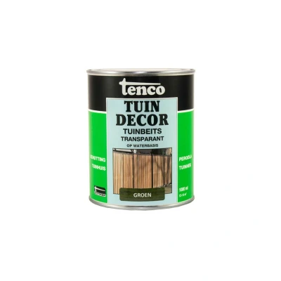 Afbeelding van Tenco Tuindecor Transparant 1 ltr groen Buiten onderhoud
