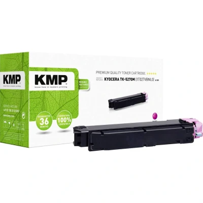 Afbeelding van KMP Toner vervangt Kyocera 1T02TVBNL0, TK 5270M Compatibel Magenta 6000 bladzijden K T87 2923,0006