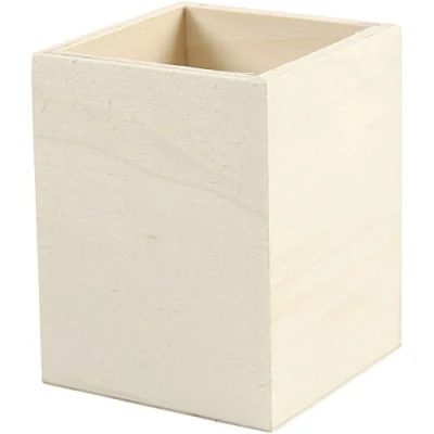 Image de Creotime porte plume en bois 7,5 cm
