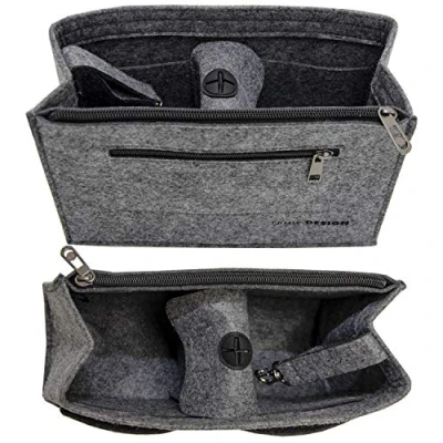 Afbeelding van Handtassen Organizer 23x10x16cm vilten Tasinzet S Binnenzak