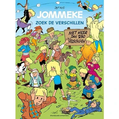 Afbeelding van Jommeke spelboek 1 Zoek de verschillen