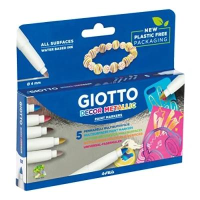Afbeelding van Giotto Box Of 5 Metal Fibre Pen