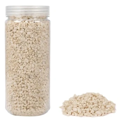 Afbeelding van HEKU 30332 02: Decoratiegranulaat crème 750 g in hersluitbare doos