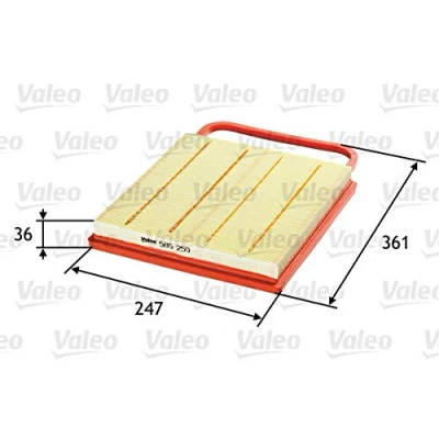 Afbeelding van Valeo Luchtfilter 585259