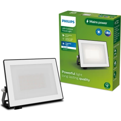 Afbeelding van Philips Lois floodlight Zwart 20W Helder warm licht; 3000K Verstraler