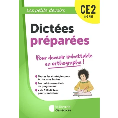 Image de Les Petits Devoirs Dictées préparées CE2