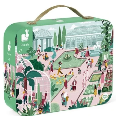 Afbeelding van Janod puzzel de botanische tuin (200st)