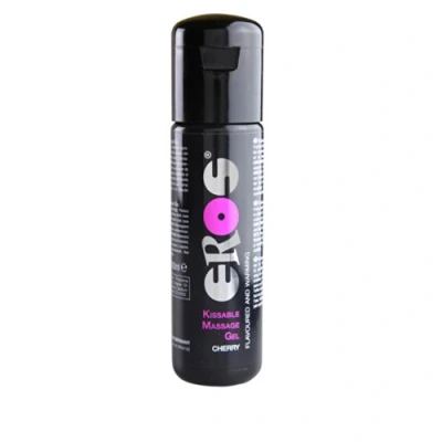 Afbeelding van Eros Kissable Massage Gel Kers