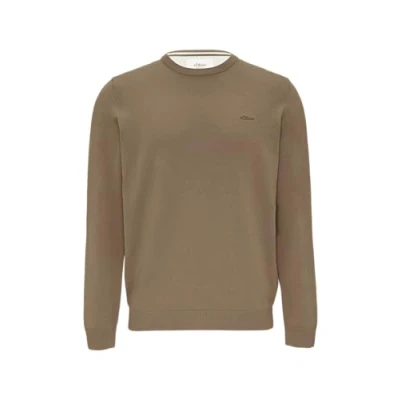 Image de s.Oliver Pull en tricot avec logo brodé, 8483, XXL