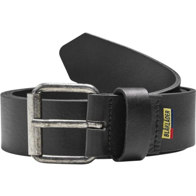 Afbeelding van Blaklader Riem leder 4052 0000 Zwart