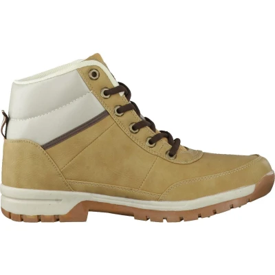 Afbeelding van Kappa Bergschoenen, Heren, Maat: 41, Beige Imitatieleer/ textiel