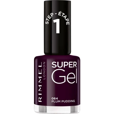 Afbeelding van Rimmel Super Gel Nagellak 064 Plum Pudding
