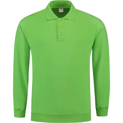 Afbeelding van Tricorp Polosweater Boord Casual Lime Maat 3XL