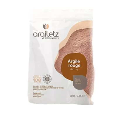 Afbeelding van (ARCILIA) Argiletz Rode klei poeder zeer geventileerd zak 200 g maskers, verzorging, kuur, schoonheid