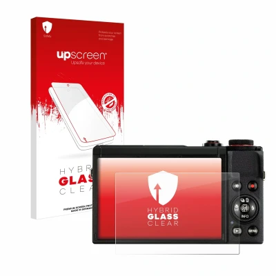 Afbeelding van upscreen Screenprotector voor Canon PowerShot G7 X Mark III Folie Beschermfolie Beschermglas transparant