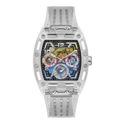 Afbeelding van GUESS heren Phoenix horloge GW0499G3 in de kleur Zilver