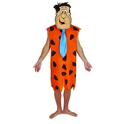 Afbeelding van Ciao Fred Pierrafeu Flintstone kostuum heren volwassenen origineel The Flintstones / (één maat)