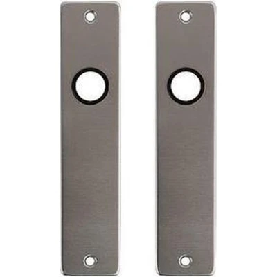 Afbeelding van Wovar Deurschild blind aluminium kortschild Per set