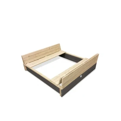 Afbeelding van EXIT Aksent houten zandbak 136x132cm